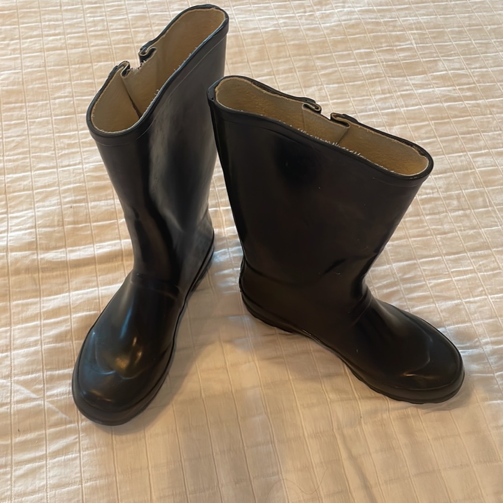 Rain rubber boots blue women’s size 7